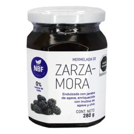 Mermelada De Zarzamora Con Inulina De Agave Y Chía 280gr Nbf