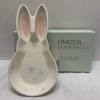 Oneida Stoneware Bunny Rabbit Platter Easter Serve ware Decorations Bunny