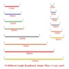LANODO Breadboard Wire Kit Jumper Wire 14 Sizes Flexible Jumper