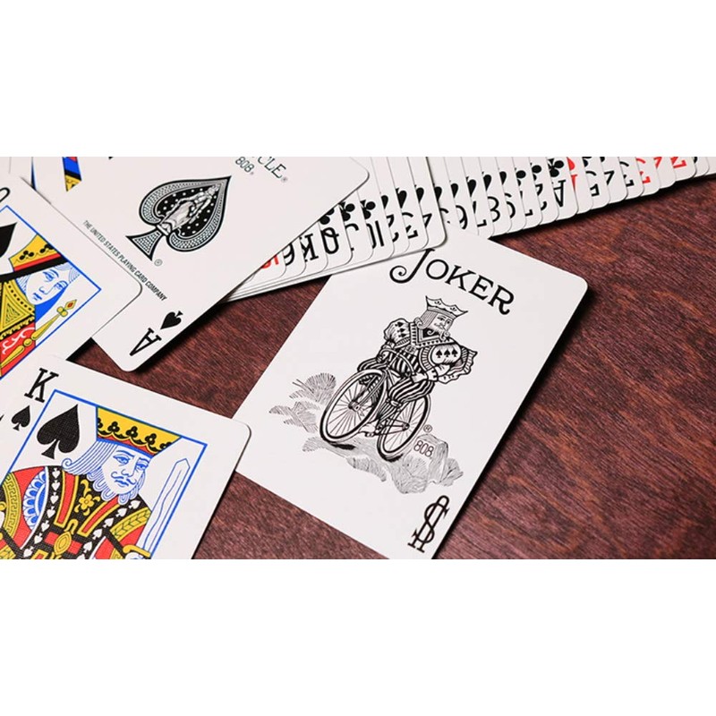 MMS Cards Bicycle Green Back USPCC Trick