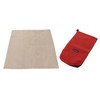 Fireproof Mat Fiberglass High Temperature Resistant Fire Pit Mat Outdoor