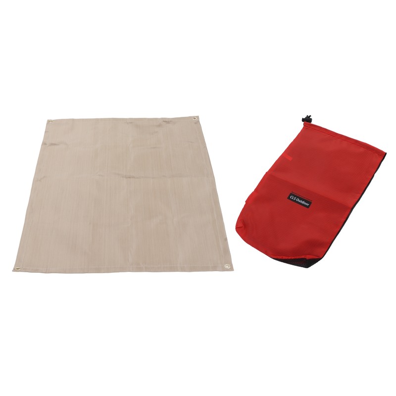 Fireproof Mat Fiberglass High Temperature Resistant Fire Pit Mat Outdoor