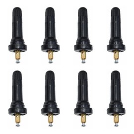 Editbar Pack of 8 Valve for Sensor - Rubber Valve Replacement for Monitoring Tyre Air Pressure, TPMS Sensor Valve Stem, Valve Inserts for Tyre Pressure Monitoring System, Compatible with Car