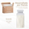 LURKO Bolsas Leche Materna Grandes 8 Oz 50 pcs BPA