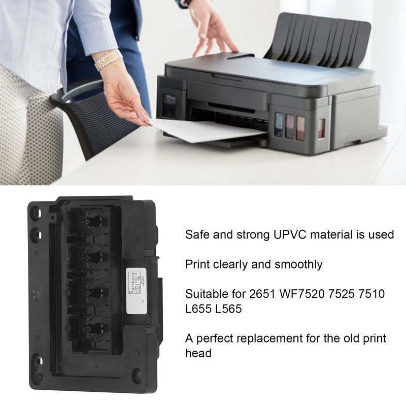Print Head UPVC Clear Smooth Printing Printhead Replacement for 2651