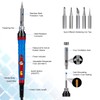 Soldering Iron Set, 60 W Soldering Iron with Temperature Adjustable