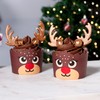 PME Christmas Cupcake Decorating Kit - Reindeers (Set of 6)
