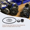 MEFONKOU Ozone/Salt Shaft Seal & O-Ring Rebuild Kit for AquaFlo,