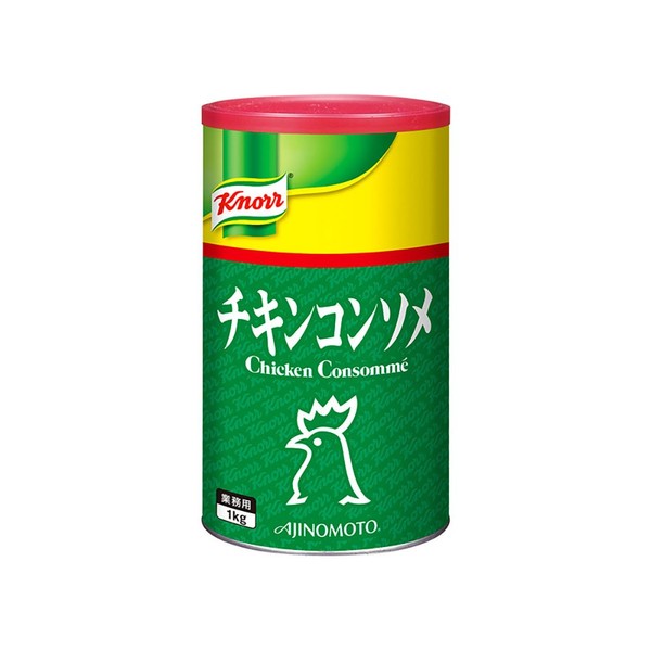 Knorr Chicken Consomme Can (Commercial Use), 2.2 lbs (1 kg) x 35.4 oz (1000 g)