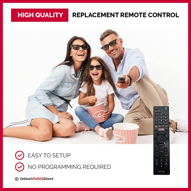 Remote Control Control For Sony KD-65XD8599 XD85 4K HDR with