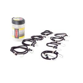 Mikel´s BU-8 Cinturones Elásticos Bungees, 8 Piezas