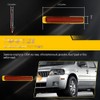 OFFKAT 2X Amber Lens Full LED Front Side Marker Lights