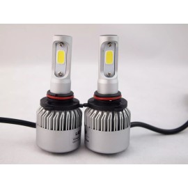 New World Motoring R2 COB 9005 HB3 8000LM LED Headlight Conversion Kit, High Beam Headlamp, Low ...