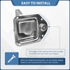 higehio Truck Tool Box Lock Replacement, Stainless Steel Tool Box