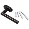 Gedotec Window Handle Stainless Steel Window Olive L Shape on