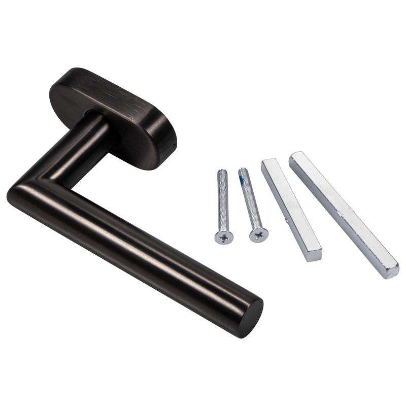 Gedotec Window Handle Stainless Steel Window Olive L Shape on