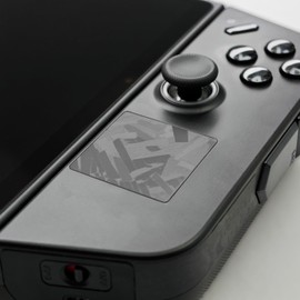 Luck&Link Touchpad Protector for Legion Go, Touch Pads Protective Skin Texture Sticker for Legion Go Touch Trackpads, High end Textured Grip Skin (Forged Carbon Fiber-black)