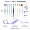 10-Pack Dental Mirror Set for Oral Inspection – High-Definition Mouth