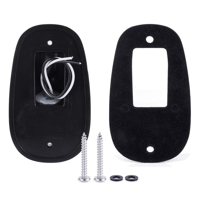 cciyu 5x 12LEDs Smoke/Amber Cab Roof Top Marker Running Lights