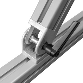 Joint Connector with Clamping Lever Groove 8 for Aluminium Profile Pack of 30