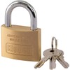 Kippen 2002AX 20mm Shackle Lock with Brass Housing