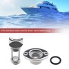 316 Stainless Steel Boat Drain Plug High Polished Garboard Bilge
