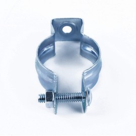 ABF World Conduit Hanger, 3-1/2" EMT, Pack of 7, Silver, Wall Mount, Steel, Zinc Plated