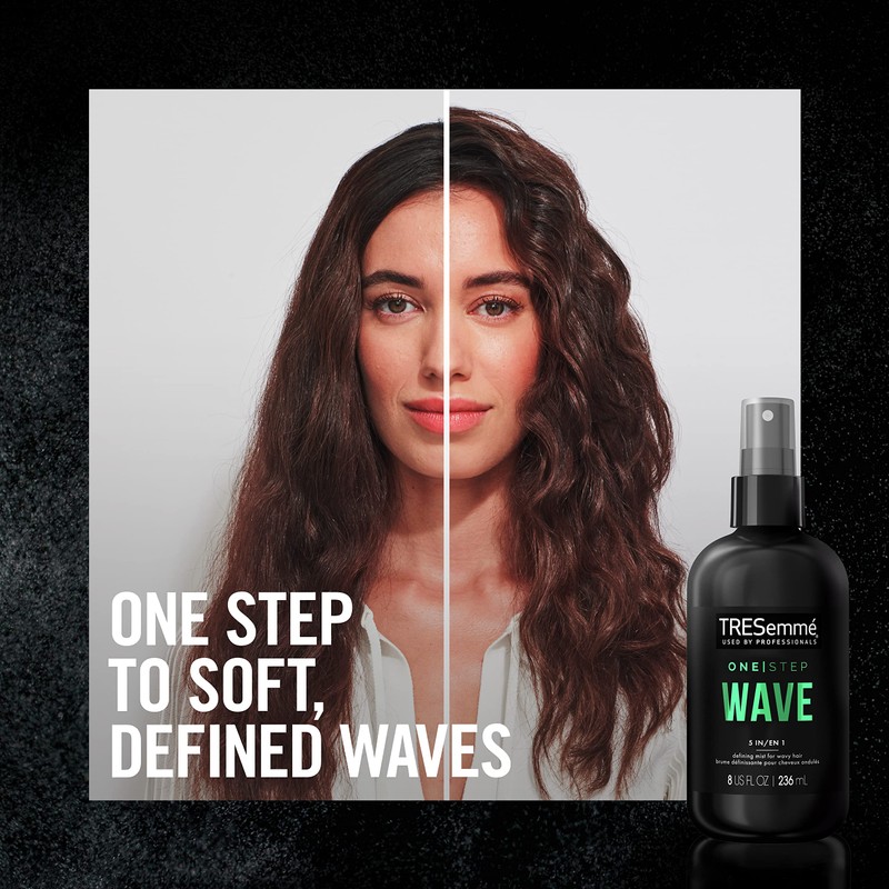 TRESemmé One Step 5-in-1 Leave-In Hair Styling Mist for Wavy