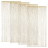 4 Pieces Glitter String Curtains Doorway Beads Curtains, 39 x
