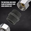 Double Nipple 1 1/2 Inch PVC Thread Fitting AG Check