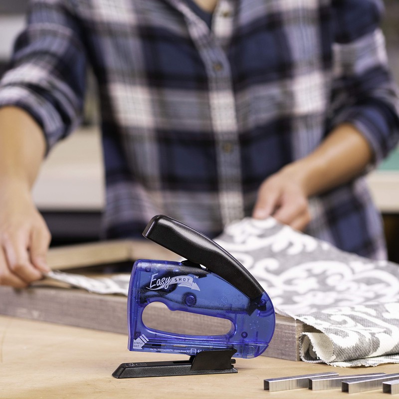 Arrow 5650DTB-6 Easy Shot Staple Gun, Manual Stapler for Decorating