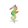 VIE Naturals Hand Blown Glass Sculpture, Sea Horse