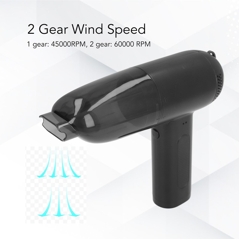 Electric Air Duster 60000RPM 75W 2 Speed Powerful Cordless Dust