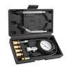 ZEAJSRU Engine Compression Tester Kit 8PCS, 0-300 PSI Cylinder Pressure