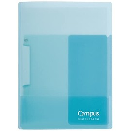 Kokuyo Campus Easy to Review Print File, A4 Light Blue, CE755LB, Set of 5