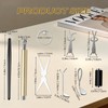 8-in-1 Cat Eye Magnet Set for Nails, French, Circular Hole,