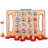 Children Wooden Memory Matching Game with Double Sided Cards Interactive