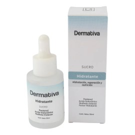 Sérum Hidratante Facial Dermativa con Ácido Hialurónico 30mL Día/Noche