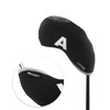 Andux Number Print Golf Iron Club Head Covers with Transparent