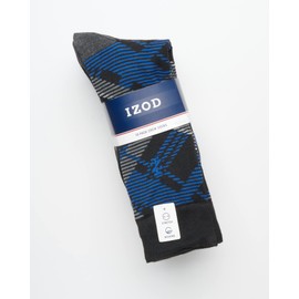 IZOD Men’s Dress Socks - Lightweight Comfort Crew Sock (10 Pack)