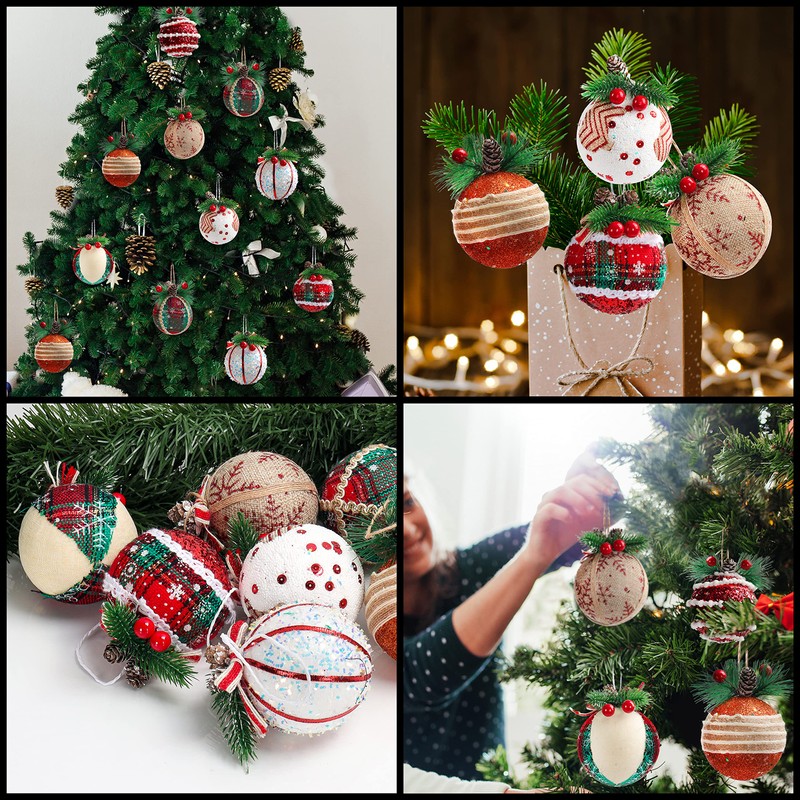 BELLE VOUS Geometric Shapes 3D White Foam (Pack of 6)