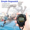 Bairnqner Stopwatch Timer with Countdown, ON/Off Simple Operation No Clock