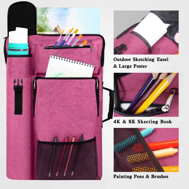 TreochtFUN Art Portfolio Case,Art Portfolio Bag 18 x 24, Artist