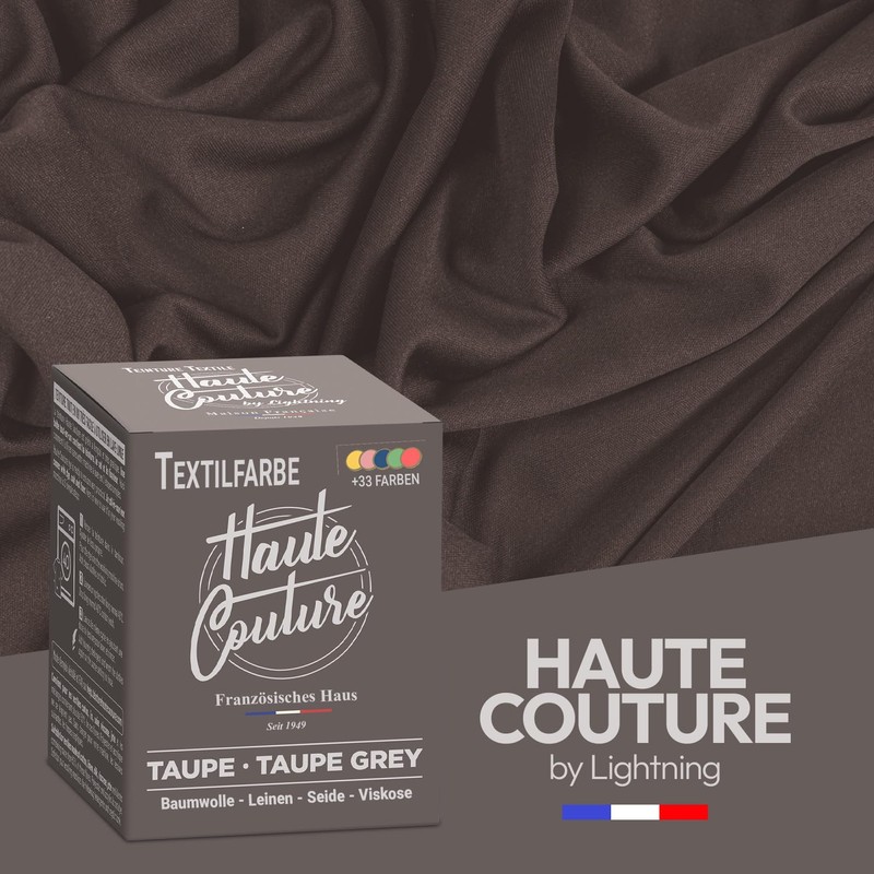 Taupe Fabric Dye - 350g All-in-One - Ready to Use