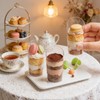 170Pcs Plastic Dessert Cups with Lids and Spoons,Shooters Cups for