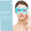 ORFOFE 2pcs Hollow Ice Eye Mask Dual Use Cooling Compress