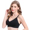 Suekaphin Nursing Bra 5pack Wireless Deep V Neck Maternity Nursing