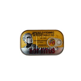 Hot Titus | Spiced Sardines in Vegetable Oil | Pack of 10