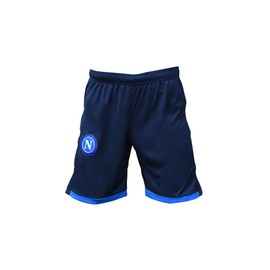 SSC NAPOLI Men's Standard Sportswear Training Shorts, BLU Wing/AZZ NA, S