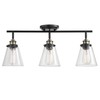 Globe Electric 59629 Jackson 3 Track Lighting, Dark Bronze, Antique